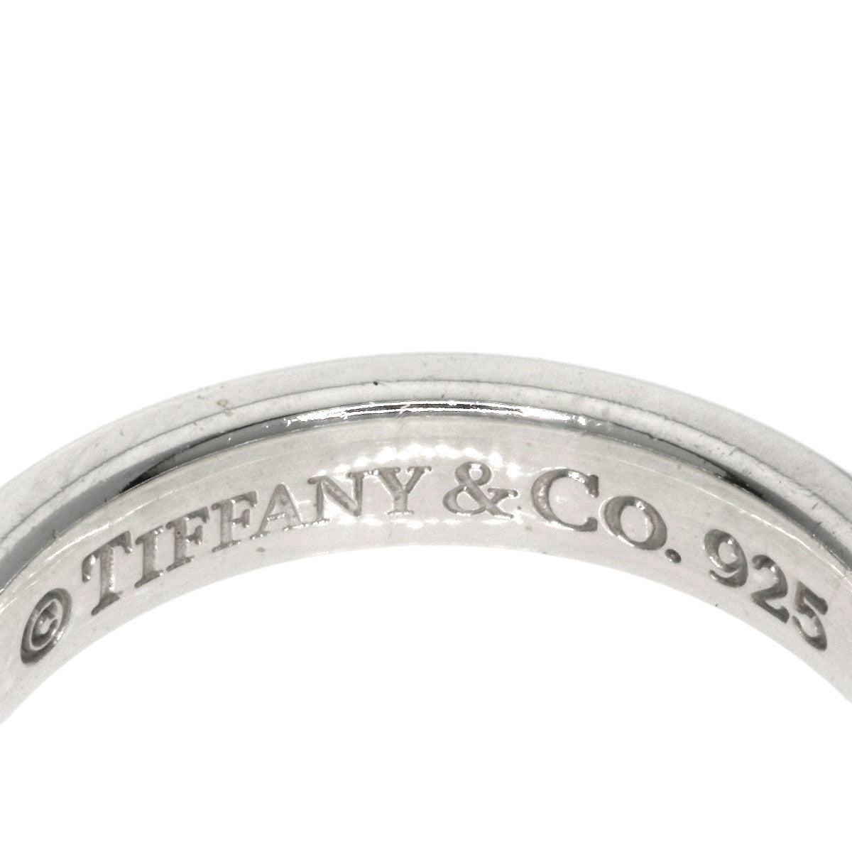 TIFFANY&Co. 1837 Narrow Ring Silver Ladies [Used]