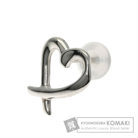 TIFFANY&Co. Loving heart one ear only earring Silver Ladies [Used]