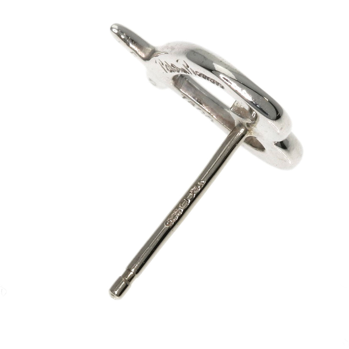 TIFFANY&Co. Loving heart one ear only earring Silver Ladies [Used]