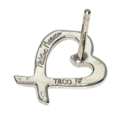 TIFFANY&Co. Loving heart one ear only earring Silver Ladies [Used]