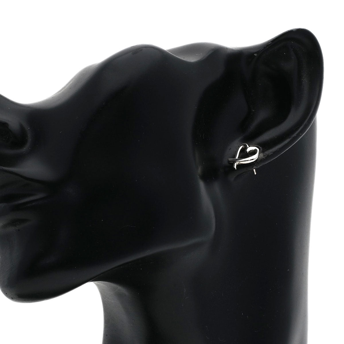 TIFFANY&Co. Loving heart one ear only earring Silver Ladies [Used]