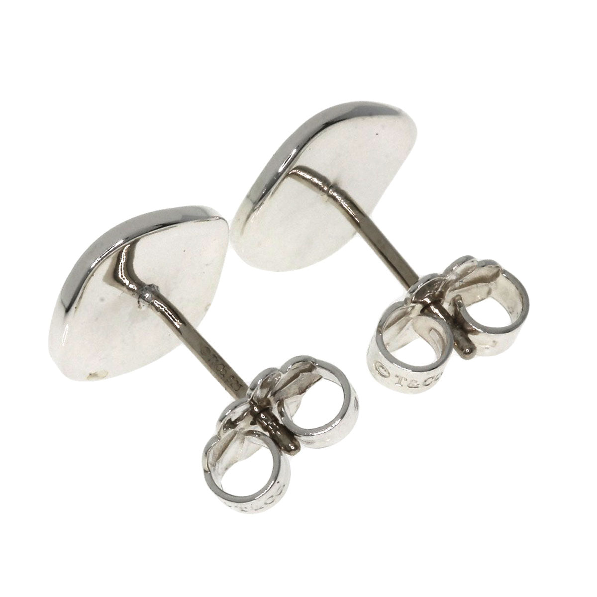 TIFFANY&Co. Notes round earring Silver Ladies [Used]
