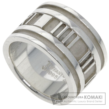 TIFFANY&Co. Atlas wide Ring Silver Ladies [Used]