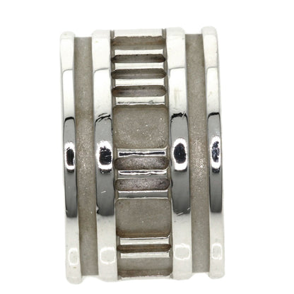 TIFFANY&Co. Atlas wide Ring Silver Ladies [Used]