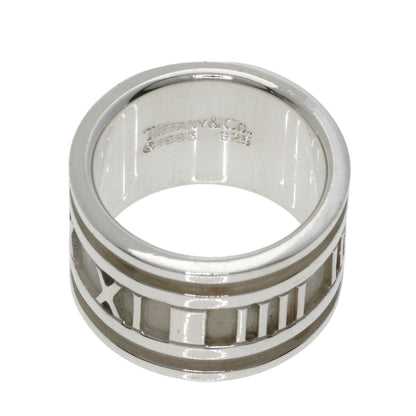 TIFFANY&Co. Atlas wide Ring Silver Ladies [Used]