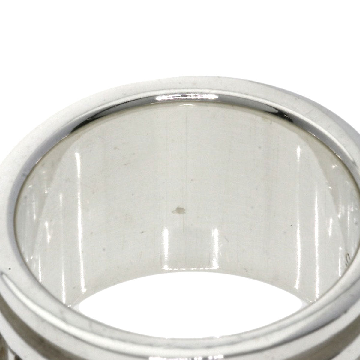 TIFFANY&Co. Atlas wide Ring Silver Ladies [Used]