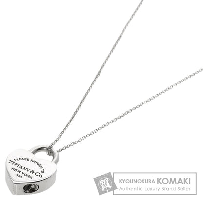 TIFFANY&Co.   Return to heart lock Necklace  Silver Ladies [Used]