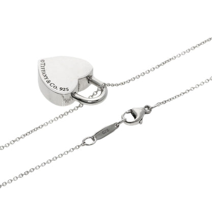 TIFFANY&Co.   Return to heart lock Necklace  Silver Ladies [Used]