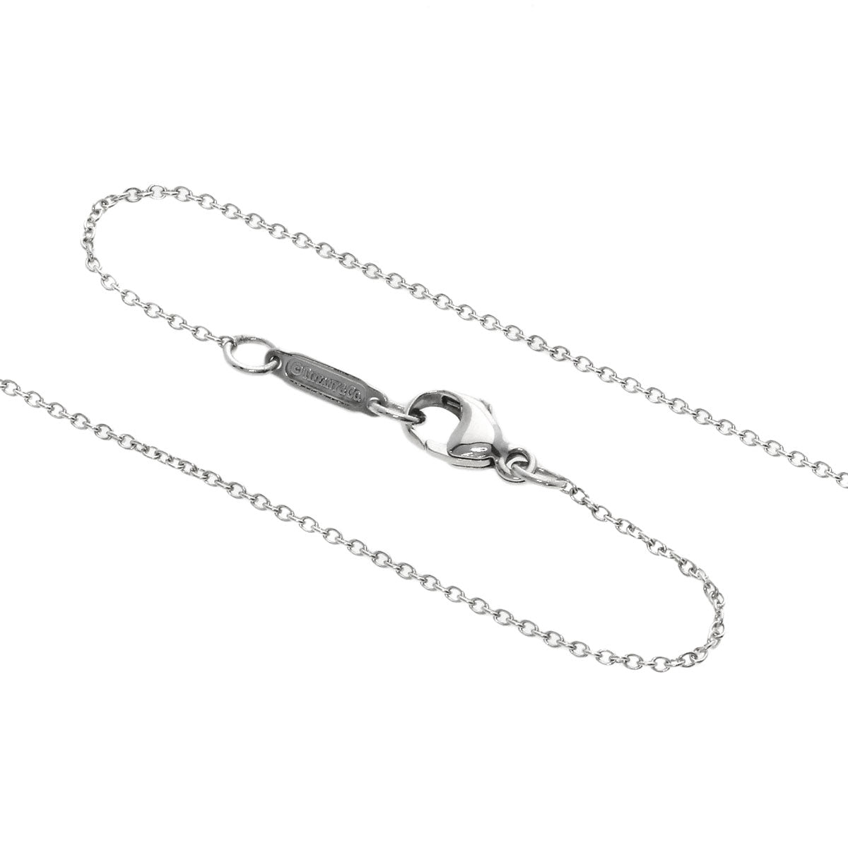 TIFFANY&Co.   Return to heart lock Necklace  Silver Ladies [Used]