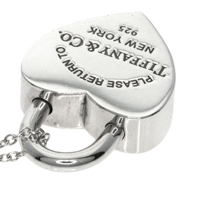 TIFFANY&Co.   Return to heart lock Necklace  Silver Ladies [Used]