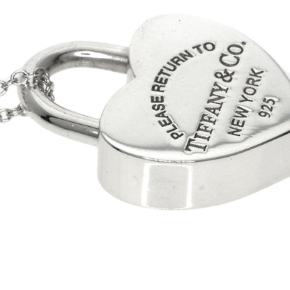 TIFFANY&Co.   Return to heart lock Necklace  Silver Ladies [Used]