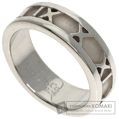 TIFFANY&Co. Atlas Ring Silver Ladies [Used]