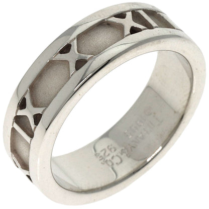 TIFFANY&Co. Atlas Ring Silver Ladies [Used]