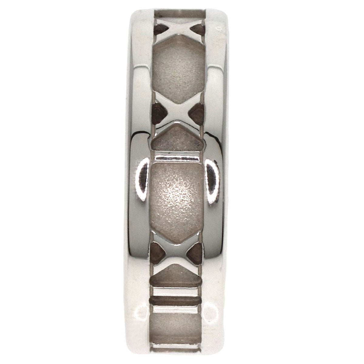 TIFFANY&Co. Atlas Ring Silver Ladies [Used]