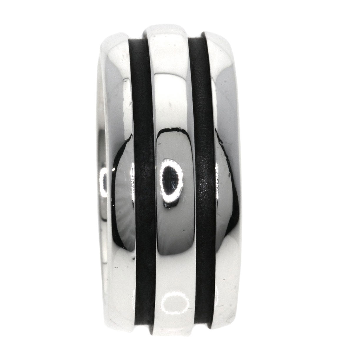 TIFFANY&Co. Grooved Ring Silver Ladies [Used]