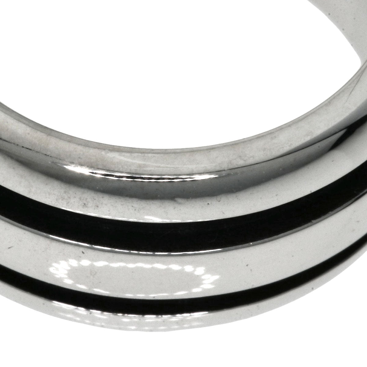 TIFFANY&Co. Grooved Ring Silver Ladies [Used]
