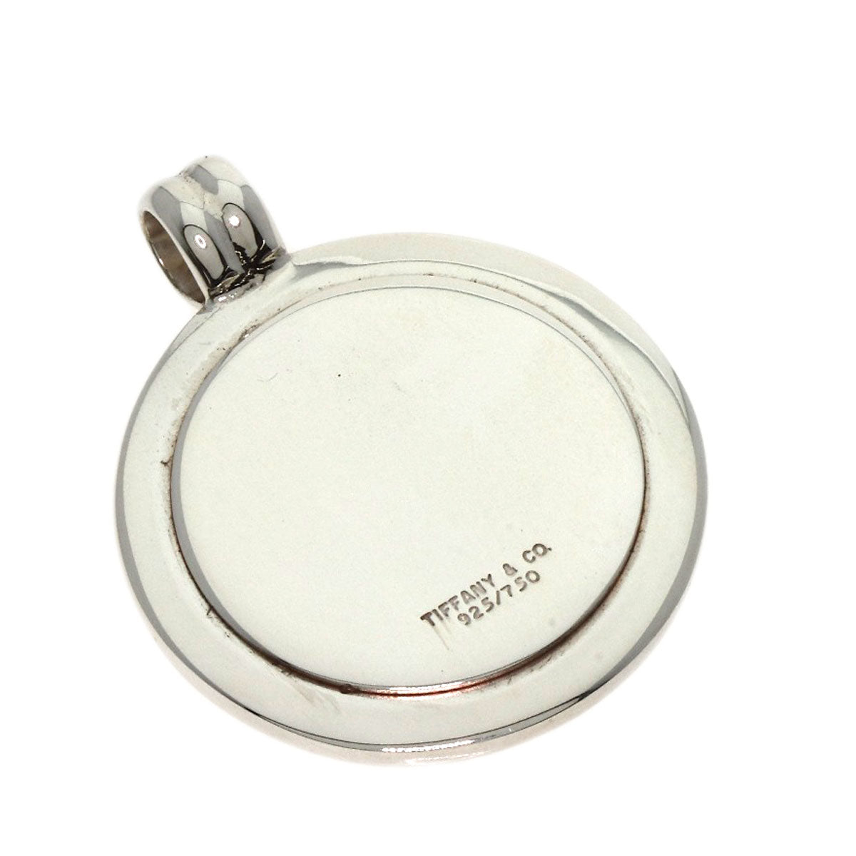 TIFFANY&Co. St. Christopher Pendant top Silver 18K Yellow GoldLadies [Used]