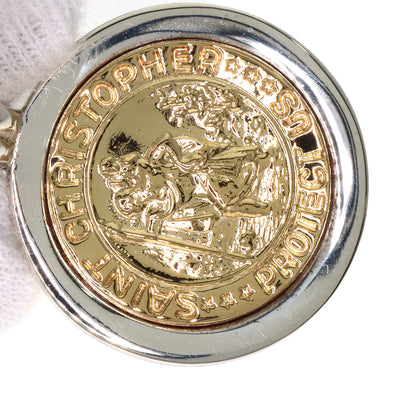 TIFFANY&Co. St. Christopher Pendant top Silver 18K Yellow GoldLadies [Used]