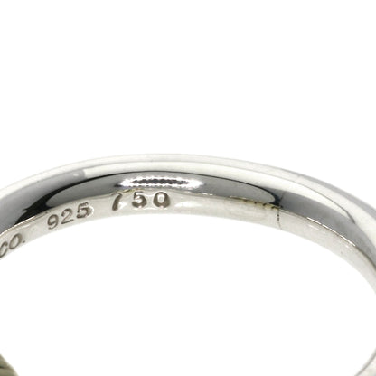 TIFFANY&Co. Bandwidth 2Wire Ring Silver 18K Yellow GoldLadies [Used]