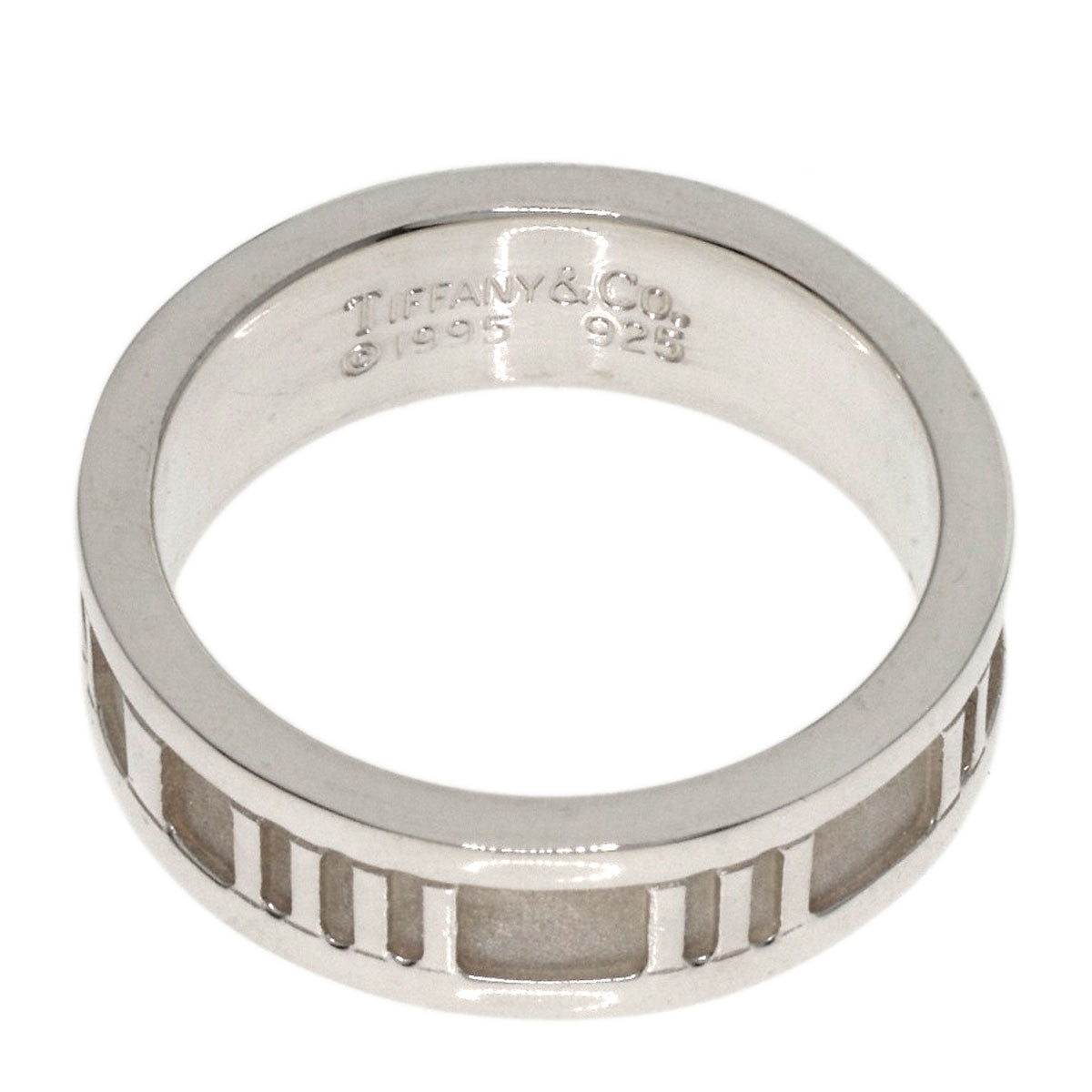 TIFFANY&Co. Atlas Ring Silver Ladies [Used]