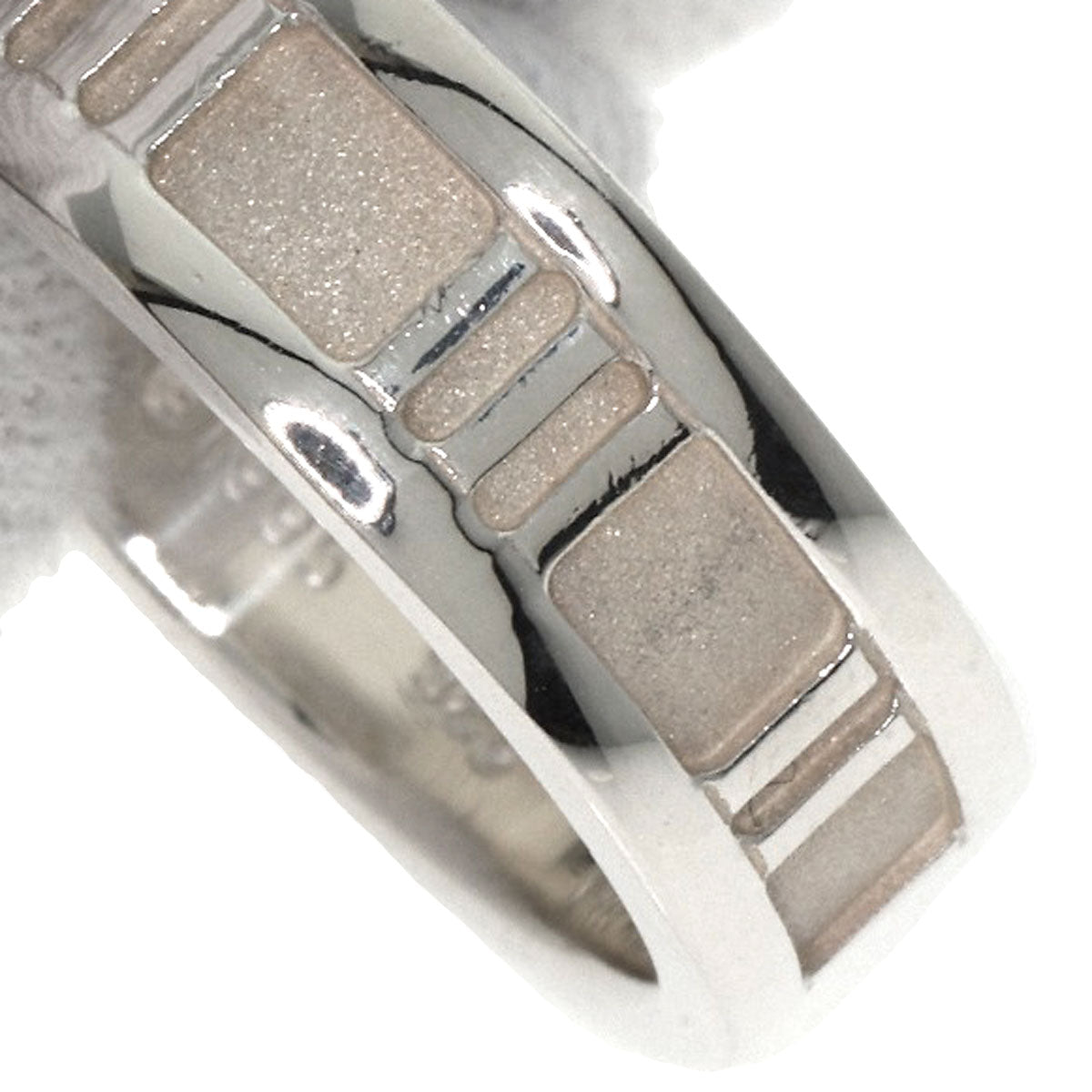 TIFFANY&Co. Atlas Ring Silver Ladies [Used]