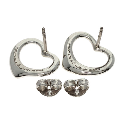 TIFFANY&Co. Open heart earring Silver Ladies [Used]