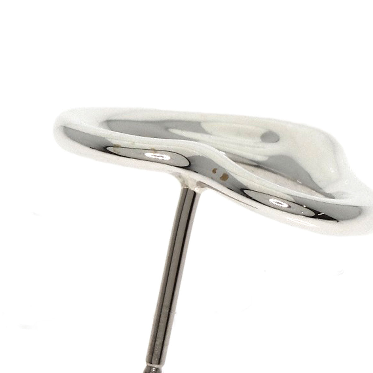 TIFFANY&Co. Open heart earring Silver Ladies [Used]