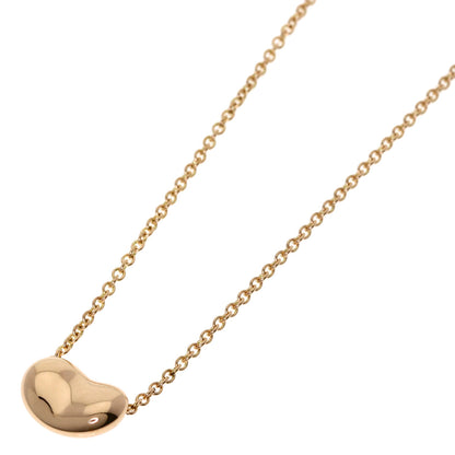 TIFFANY&Co.   Necklace Bean K18 Pink Gold Ladies
