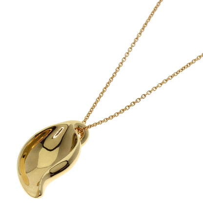 TIFFANY&Co. Leaf Necklace K18 Yellow Gold Ladies [Used]