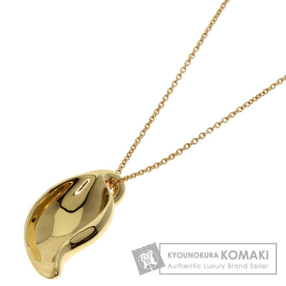 TIFFANY&Co. Leaf Necklace K18 Yellow Gold Ladies [Used]