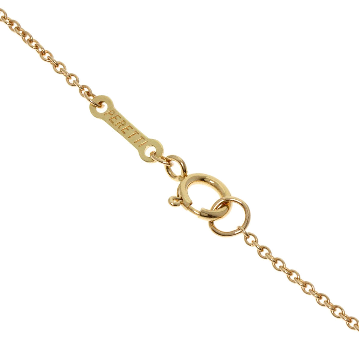 TIFFANY&Co. Leaf Necklace K18 Yellow Gold Ladies [Used]