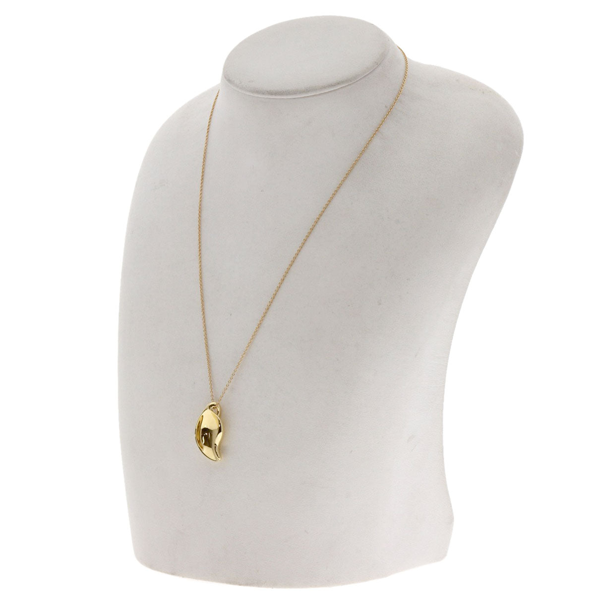 TIFFANY&Co. Leaf Necklace K18 Yellow Gold Ladies [Used]