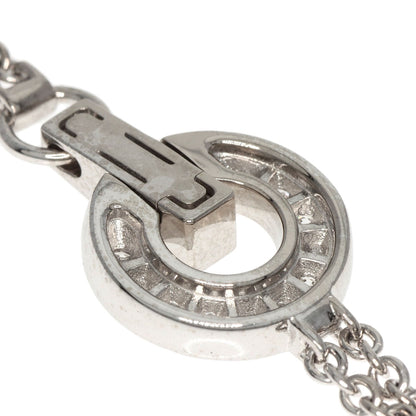 BVLGARI BVLGARI BVLGARI Openwork Diamond M/L Bracelet K18 White Gold Ladies [Used]