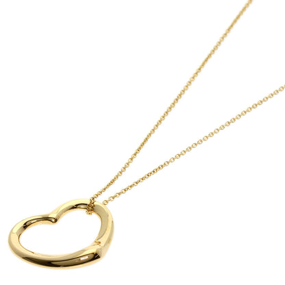TIFFANY&Co.   Necklace Open heart K18 Yellow Gold Ladies