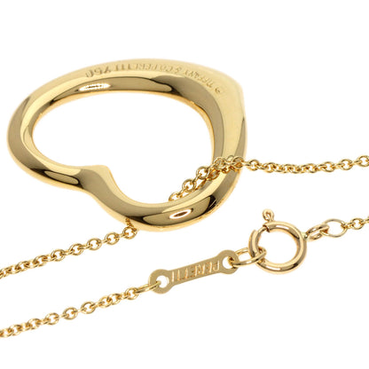 TIFFANY&Co.   Necklace Open heart K18 Yellow Gold Ladies