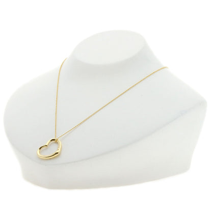 TIFFANY&Co.   Necklace Open heart K18 Yellow Gold Ladies