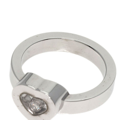 Chopard Happy Diamond Heart Ring K18 White Gold Ladies [Used]