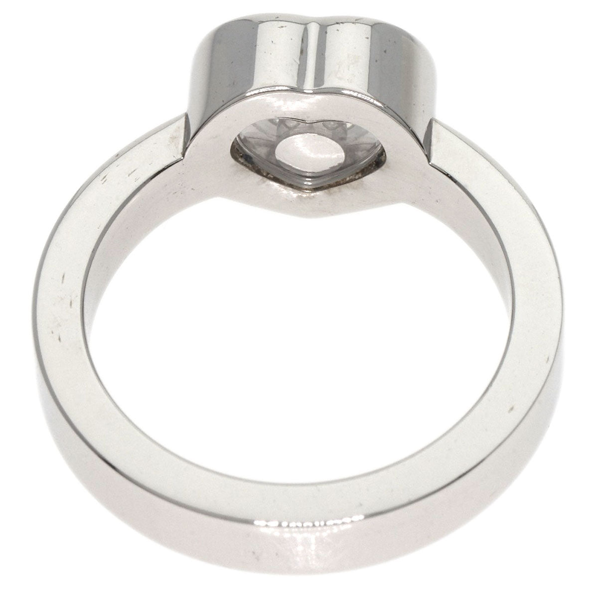 Chopard Happy Diamond Heart Ring K18 White Gold Ladies [Used]