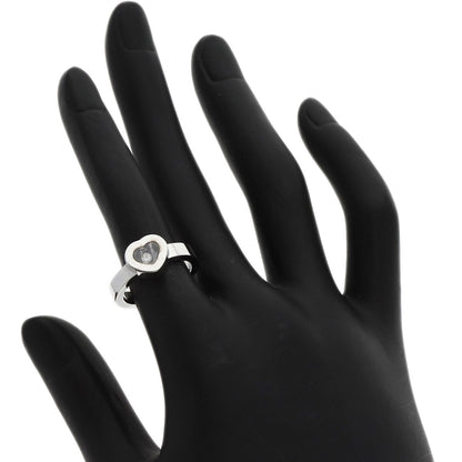Chopard Happy Diamond Heart Ring K18 White Gold Ladies [Used]