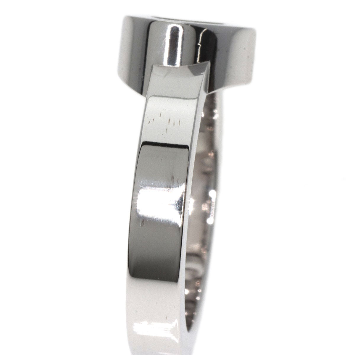 Chopard Happy Diamond Heart Ring K18 White Gold Ladies [Used]