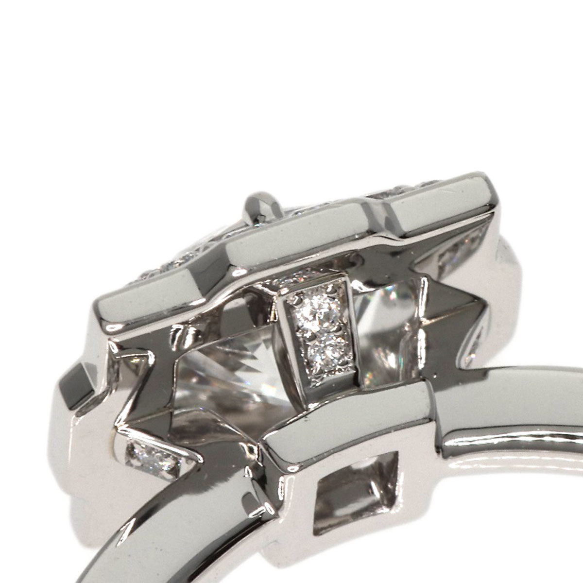 HARRY WINSTON Belle by Diamond Ring Platinum PT950 Ladies [Used]