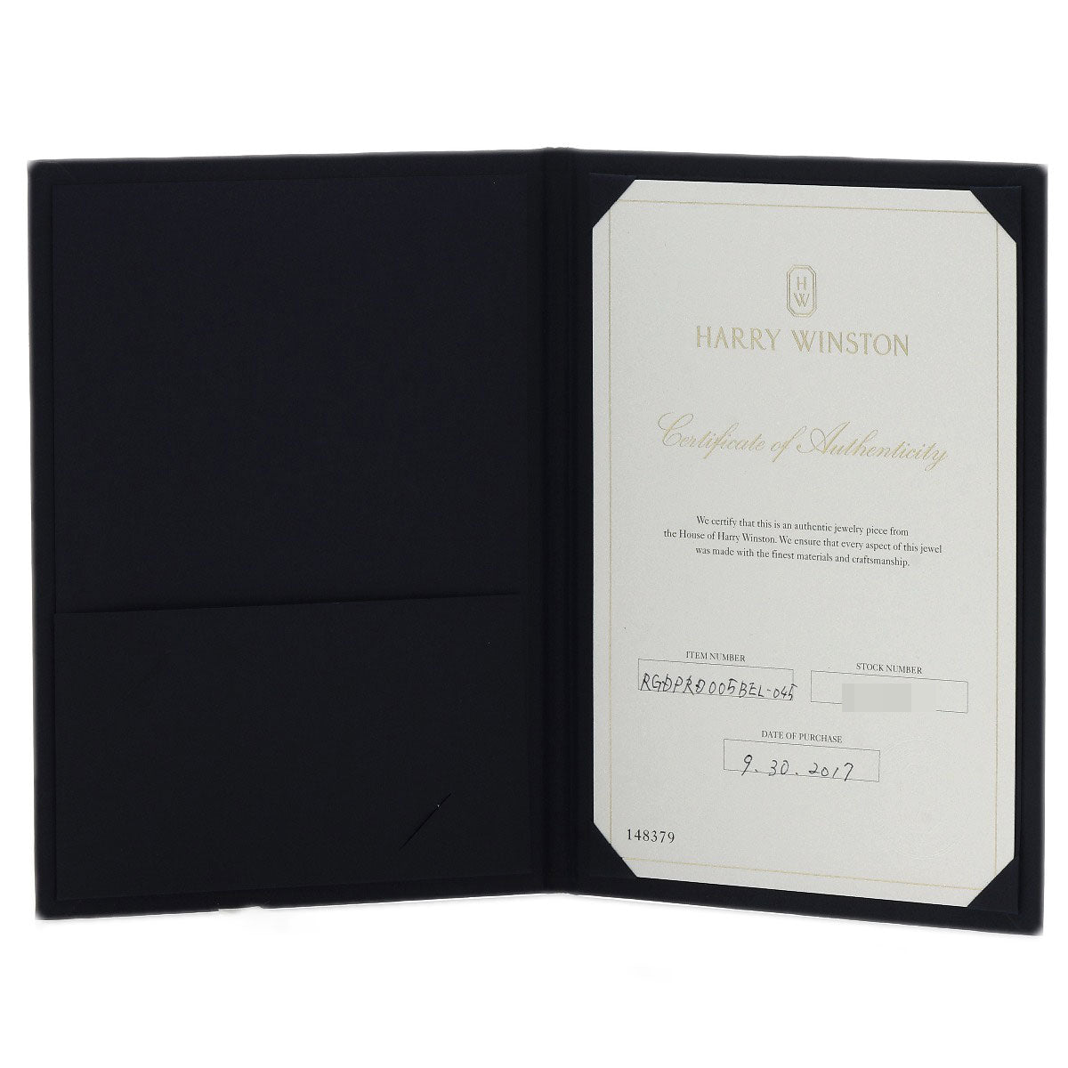 HARRY WINSTON Belle by Diamond Ring Platinum PT950 Ladies [Used]