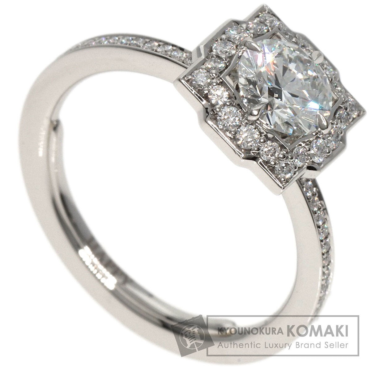 HARRY WINSTON Belle by Diamond Ring Platinum PT950 Ladies [Used]