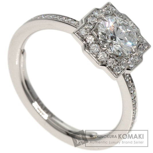 HARRY WINSTON Belle by Diamond Ring Platinum PT950 Ladies [Used]