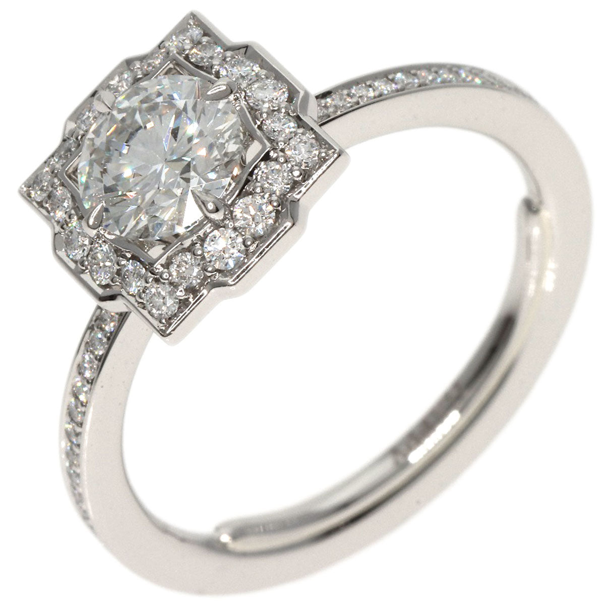 HARRY WINSTON Belle by Diamond Ring Platinum PT950 Ladies [Used]