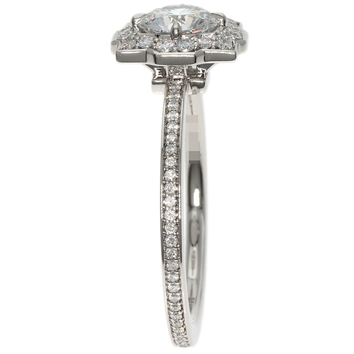 HARRY WINSTON Belle by Diamond Ring Platinum PT950 Ladies [Used]