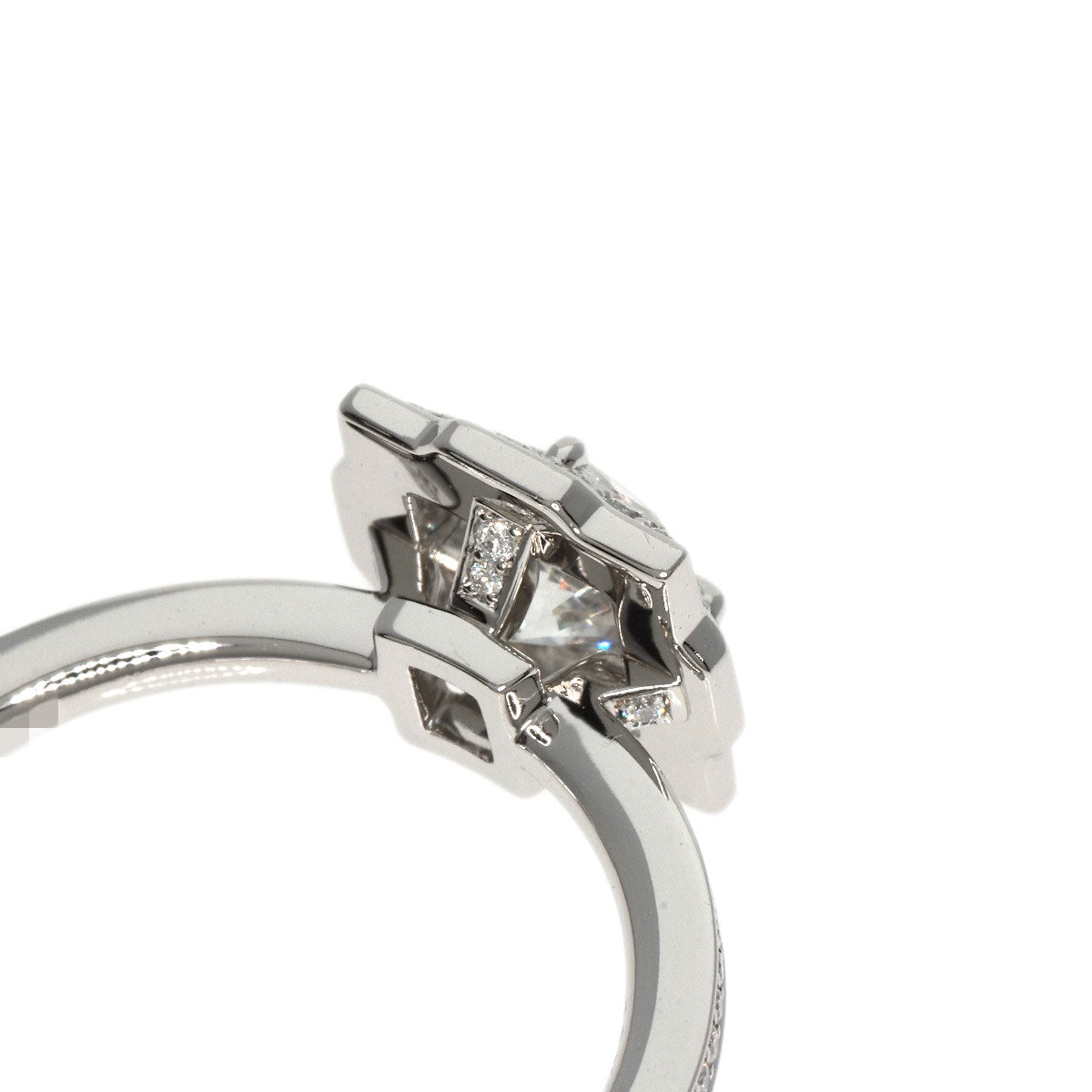 HARRY WINSTON Belle by Diamond Ring Platinum PT950 Ladies [Used]