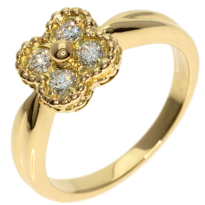 Van Cleef & Arpels   Ring Arno Diamond K18 Yellow Gold Ladies