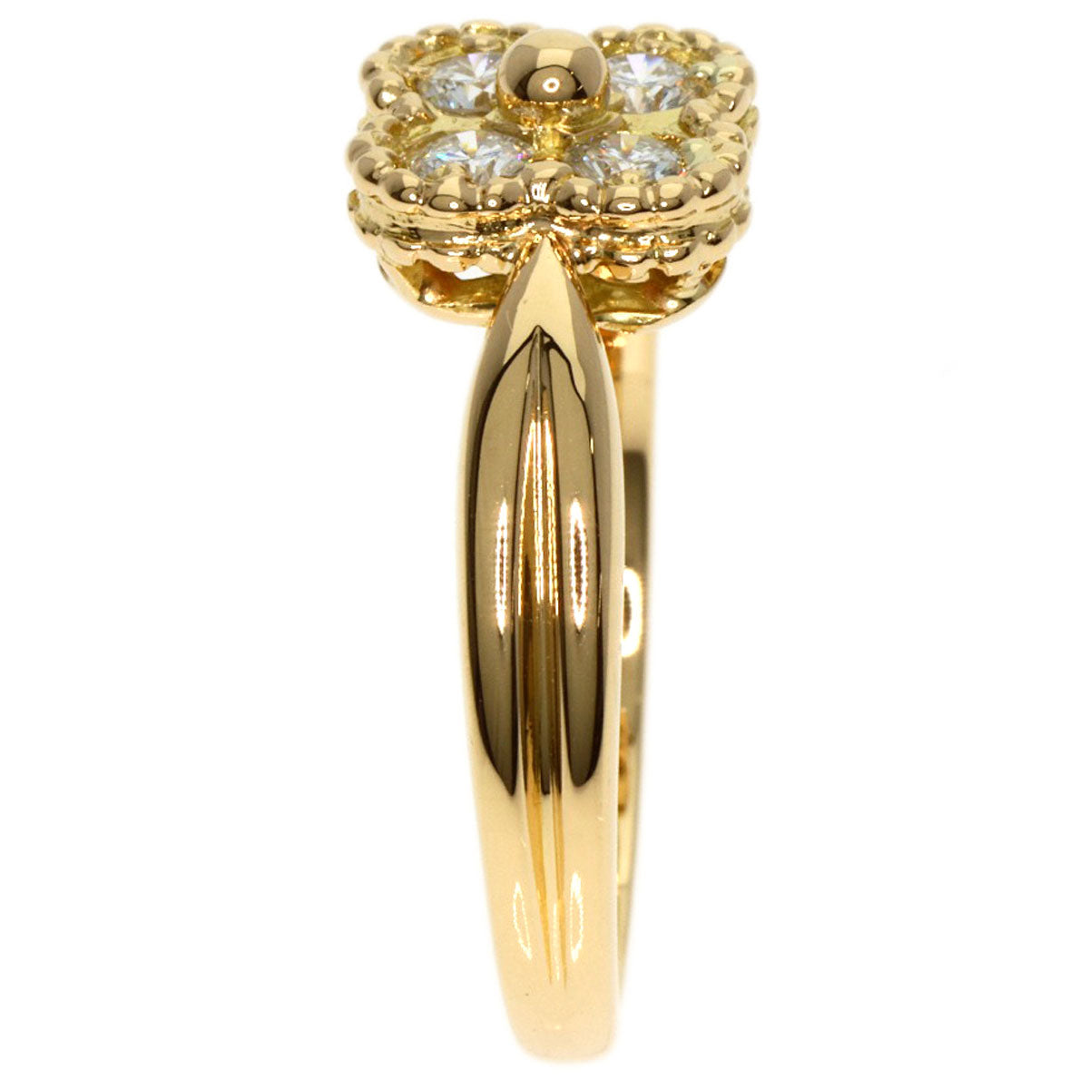 Van Cleef & Arpels   Ring Arno Diamond K18 Yellow Gold Ladies