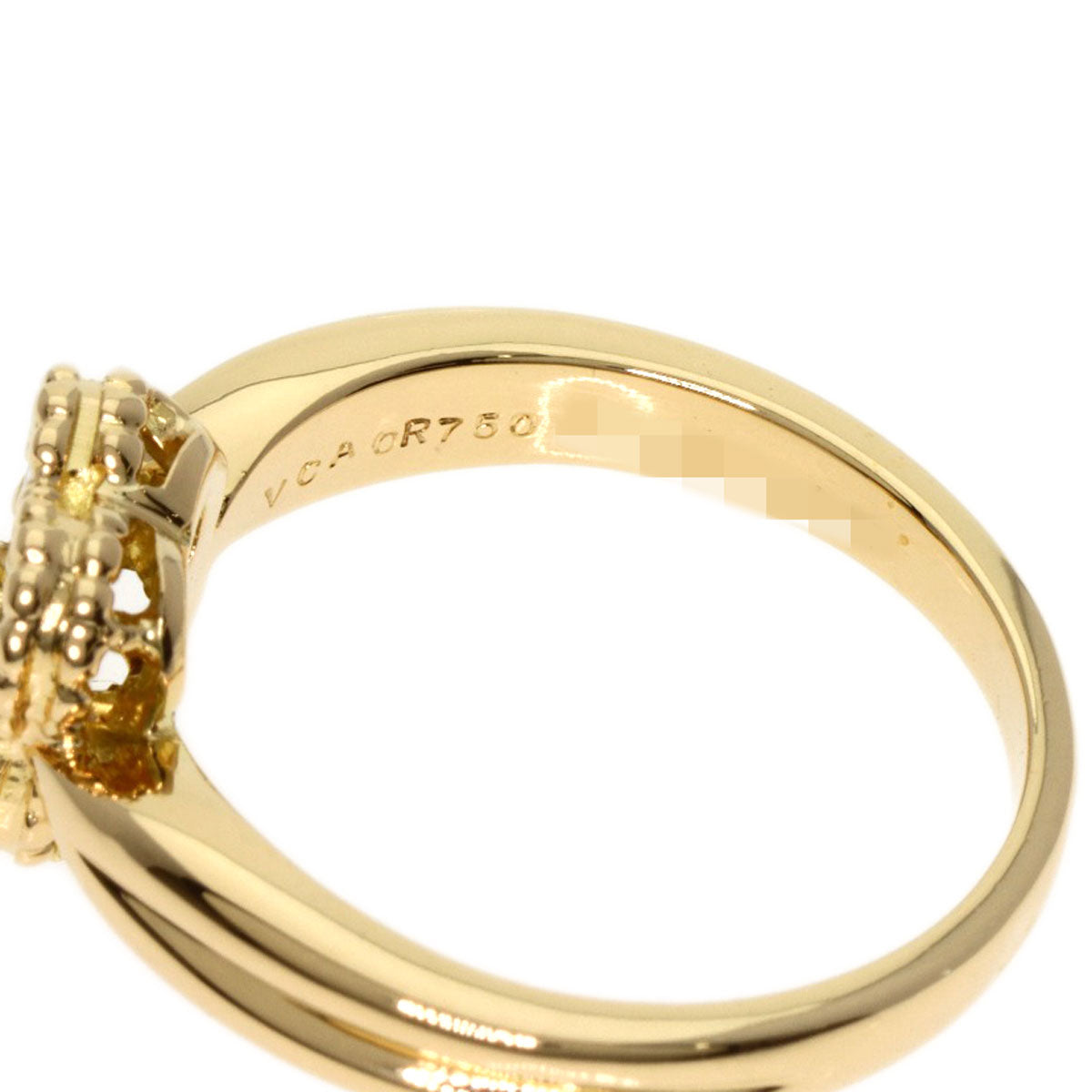 Van Cleef & Arpels   Ring Arno Diamond K18 Yellow Gold Ladies